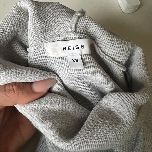 Reiss Wool Blend Scrunched Turtleneck Sweater - Picture 3 of 4